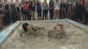 Muddy Wrestling: Real Sisters Showdown: Sheila Cooper vs. Lili Bluberry Screencap 45 on sinx.preview.netperv.com