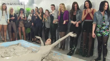 Muddy Wrestling: Real Sisters Showdown: Sheila Cooper vs. Lili Bluberry Screencap 46 on sinx.preview.netperv.com