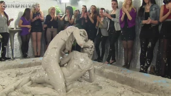 Muddy Wrestling: Real Sisters Showdown: Sheila Cooper vs. Lili Bluberry Screencap 64 on sinx.preview.netperv.com