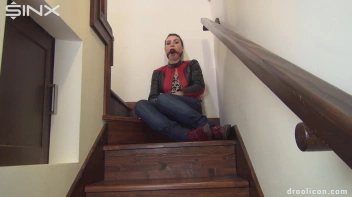 Ballgagged Babe Excessively Drools Down Her Clothes Screencap 3 on sinx.preview.netperv.com