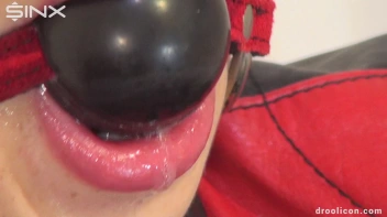 Ballgagged Babe Excessively Drools Down Her Clothes Screencap 32 on sinx.preview.netperv.com