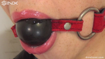 Ballgagged Babe Excessively Drools Down Her Clothes Screencap 37 on sinx.preview.netperv.com