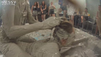 Messy Wrestling: Blonde Bombshells Rock The Ring And Get Their Mud On! Screencap 38 on sinx.preview.netperv.com