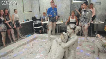 Messy Wrestling: Blonde Bombshells Rock The Ring And Get Their Mud On! Screencap 40 on sinx.preview.netperv.com
