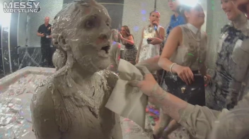 Messy Wrestling: Blonde Bombshells Rock The Ring And Get Their Mud On! Screencap 50 on sinx.preview.netperv.com