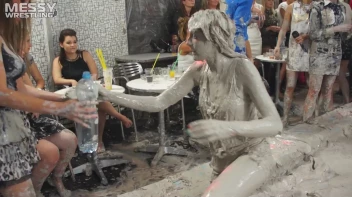 Messy Wrestling: Blonde Bombshells Rock The Ring And Get Their Mud On! Screencap 54 on sinx.preview.netperv.com