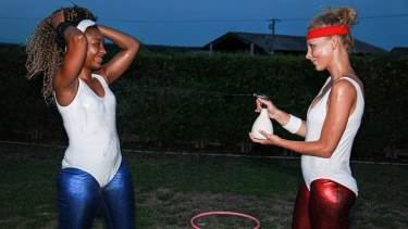 Latest deal - Lathered Up Fitness Babes Get Wet In The Shower