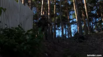 Denim slut gets covered in piss Screencap 4 on sinx.preview.netperv.com