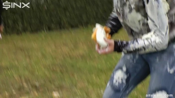 Clothed Food Fight Gets Out Of Control - Cam 1 Screencap 80 on sinx.preview.netperv.com