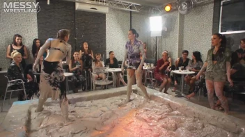 Mud Wrestling: Sisters Go Head To Toe Slop-Fest! Screencap 10 on sinx.preview.netperv.com