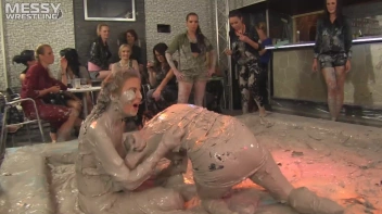 Mud Wrestling: Sisters Go Head To Toe Slop-Fest! Screencap 18 on sinx.preview.netperv.com