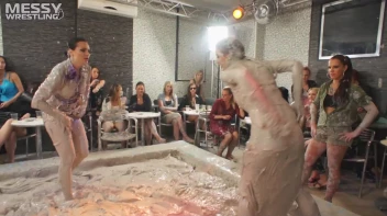 Mud Wrestling: Sisters Go Head To Toe Slop-Fest! Screencap 21 on sinx.preview.netperv.com