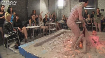 Mud Wrestling: Sisters Go Head To Toe Slop-Fest! Screencap 33 on sinx.preview.netperv.com