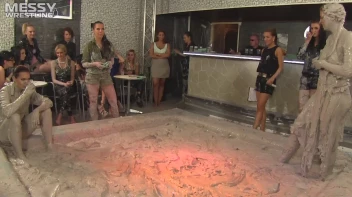 Mud Wrestling: Sisters Go Head To Toe Slop-Fest! Screencap 40 on sinx.preview.netperv.com