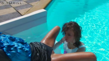 Rimming At The Rim Of The Pool!  Wetlook Lesbos Love That Ass! Screencap 31 on sinx.preview.netperv.com