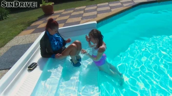 Rimming At The Rim Of The Pool!  Wetlook Lesbos Love That Ass! Screencap 34 on sinx.preview.netperv.com