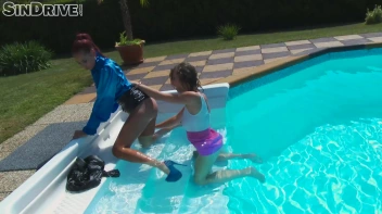 Rimming At The Rim Of The Pool!  Wetlook Lesbos Love That Ass! Screencap 35 on sinx.preview.netperv.com