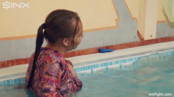 Cute Clothed Girls Fight In Swimming Pool Screencap 24 on sinx.preview.netperv.com