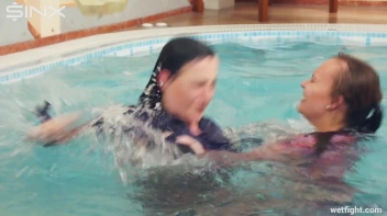 Cute Clothed Girls Fight In Swimming Pool Screencap 28 on sinx.preview.netperv.com