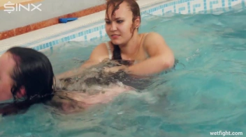 Cute Clothed Girls Fight In Swimming Pool Screencap 40 on sinx.preview.netperv.com