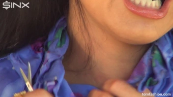 Busty Brunette Rips Her Top To Shreds Screencap 43 on sinx.preview.netperv.com