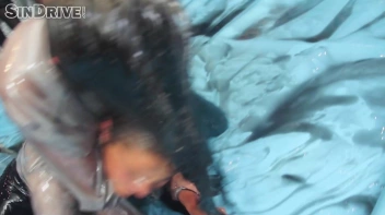 Oily Wrestling: Jenna Lovely vs. Nicole Vice & Erika vs. Tanya Screencap 97 on sinx.preview.netperv.com