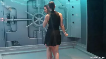 Cute chicks party underneath the club shower Screencap 33 on sinx.preview.netperv.com