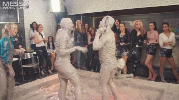 Messy Wrestling: Two Splat-Tastic Battles Leave The Audience Ravaged By Mud! Screencap 80 on sinx.preview.netperv.com