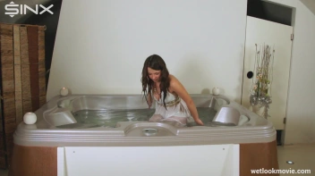 Sexy Brunette Flaunts Her Wetlook Screencap 24 on sinx.preview.netperv.com