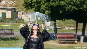 Raven Haired Hottie Soaks Herself At Waterpark Screencap 21 on sinx.preview.netperv.com