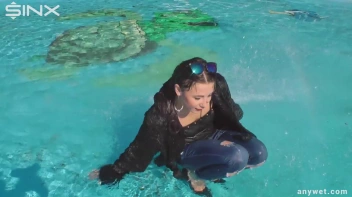 Raven Haired Hottie Soaks Herself At Waterpark Screencap 31 on sinx.preview.netperv.com