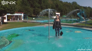 Raven Haired Hottie Soaks Herself At Waterpark Screencap 37 on sinx.preview.netperv.com