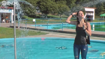 Raven Haired Hottie Soaks Herself At Waterpark Screencap 44 on sinx.preview.netperv.com
