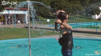 Raven Haired Hottie Soaks Herself At Waterpark Screencap 45 on sinx.preview.netperv.com