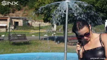 Raven Haired Hottie Soaks Herself At Waterpark Screencap 46 on sinx.preview.netperv.com