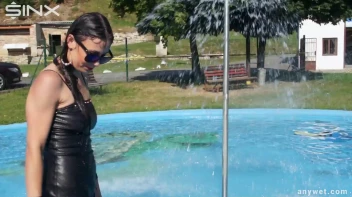 Raven Haired Hottie Soaks Herself At Waterpark Screencap 49 on sinx.preview.netperv.com