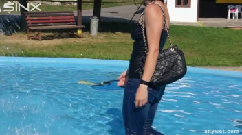 Raven Haired Hottie Soaks Herself At Waterpark Screencap 61 on sinx.preview.netperv.com