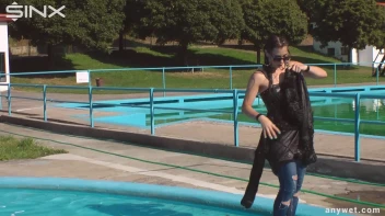 Raven Haired Hottie Soaks Herself At Waterpark Screencap 65 on sinx.preview.netperv.com