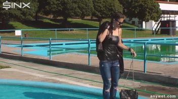 Raven Haired Hottie Soaks Herself At Waterpark Screencap 66 on sinx.preview.netperv.com