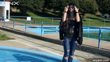 Raven Haired Hottie Soaks Herself At Waterpark Screencap 68 on sinx.preview.netperv.com
