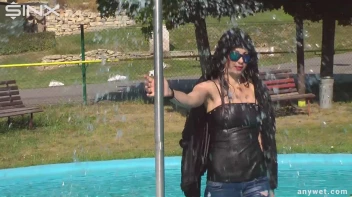 Raven Haired Hottie Soaks Herself At Waterpark Screencap 70 on sinx.preview.netperv.com