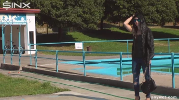 Raven Haired Hottie Soaks Herself At Waterpark Screencap 72 on sinx.preview.netperv.com