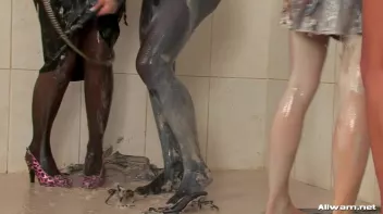 Eurobabe Post Mud Fight Shower Down Screencap 30 on sinx.preview.netperv.com