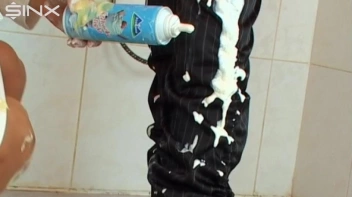 Gorgeous Brunettes Smeared In Cream And Puddings Screencap 15 on sinx.preview.netperv.com