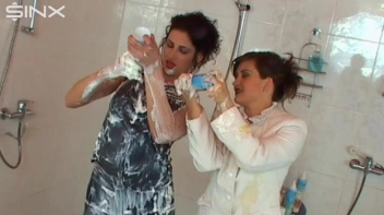 Gorgeous Brunettes Smeared In Cream And Puddings Screencap 29 on sinx.preview.netperv.com