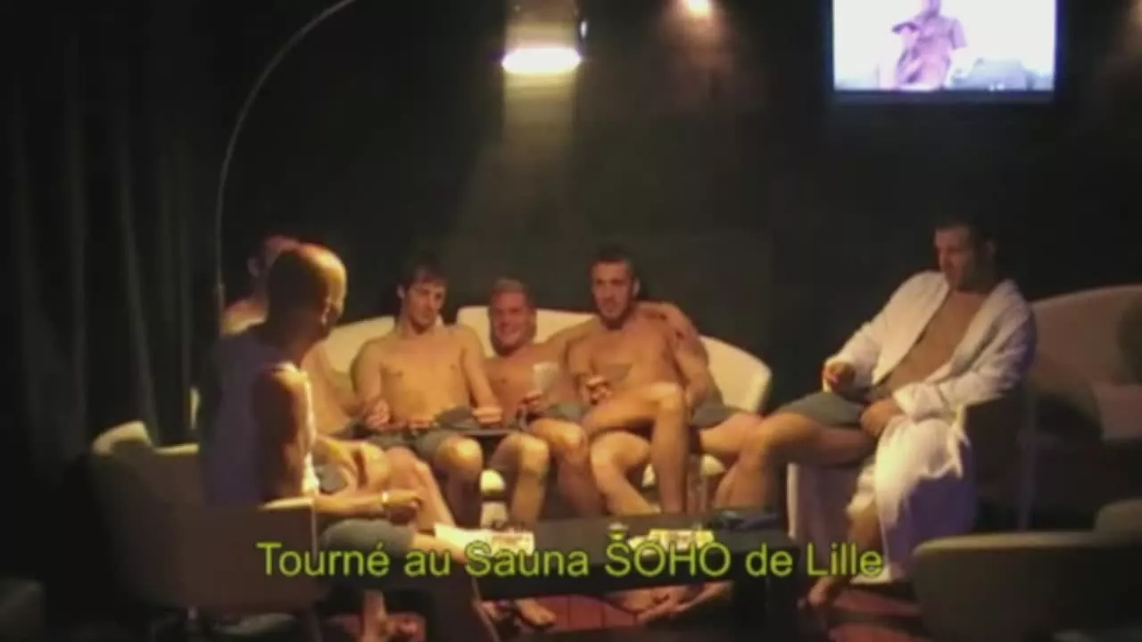 group sexy in a sauna public in north of france on sinx.preview.netperv.com
