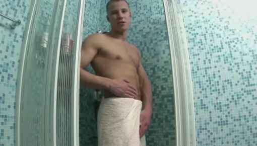 Latest deal - DORIAN my straight friend is under the shower