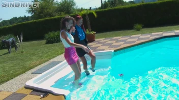 Rimming At The Rim Of The Pool!  Wetlook Lesbos Love That Ass! Screencap 16 on sinx.preview.netperv.com