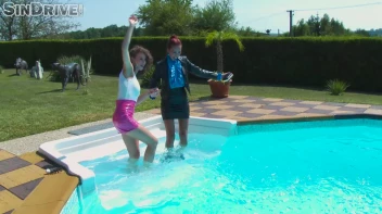 Rimming At The Rim Of The Pool!  Wetlook Lesbos Love That Ass! Screencap 17 on sinx.preview.netperv.com