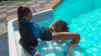Rimming At The Rim Of The Pool!  Wetlook Lesbos Love That Ass! Screencap 29 on sinx.preview.netperv.com